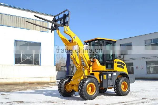 1.5ton Torque Converter Model ZL915 Small Wheel Loader Price With Quick Hitch photo-4
