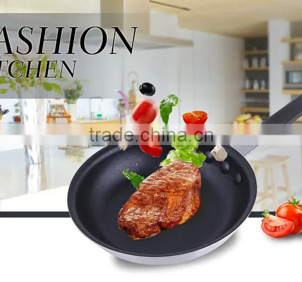 Chinese Aluminum Material Non-stick Industrial Frying Pan photo-6