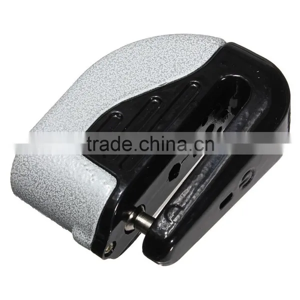 Silver 6mm Security Motorcycle Motorbike Sturdy Wheel Disc Brake Lock Safety Alarm / Key photo-3