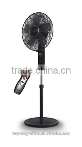 16 Inch Remote Control "8" Oscillation Electric Stand Fan / Stand Fan With Metal Blade / Parts Electric Stand Fan photo-2