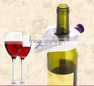 CY053 Plastic Wine Pourer Bottle Wine Decanter Wine Pour Filter Home Bar Essential Equipment photo-3