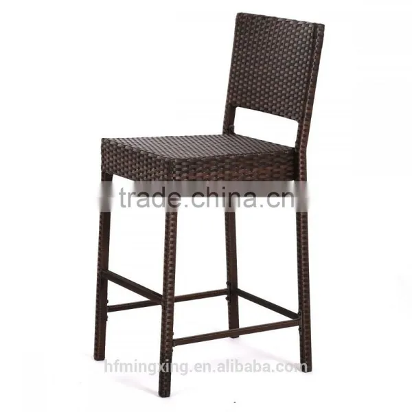 2 Pcs Outdoor All Weather Brown Wicker Chairs photo-2