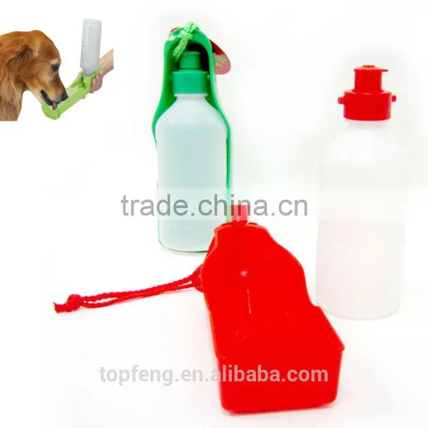 PETS DOG WATER BOTTLE BOWL PORTABLE DRINK DISH CAT BIRD TRAVEL FEEDING PUPPY NEW photo-5