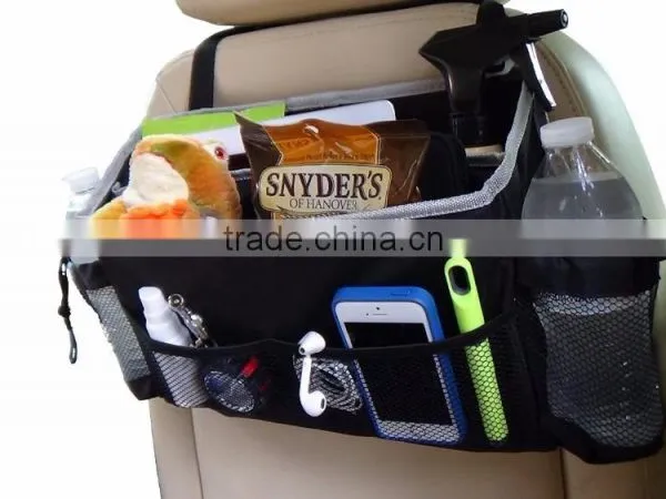 Front and Seat Back Storage Back Seat Tray Car Organizer photo-2