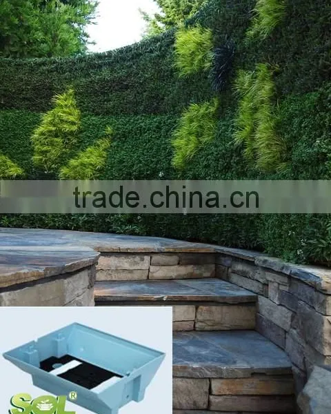 Garden Flowers Flora Felt Living Wall Planter Vertical Garden Supplies photo-3