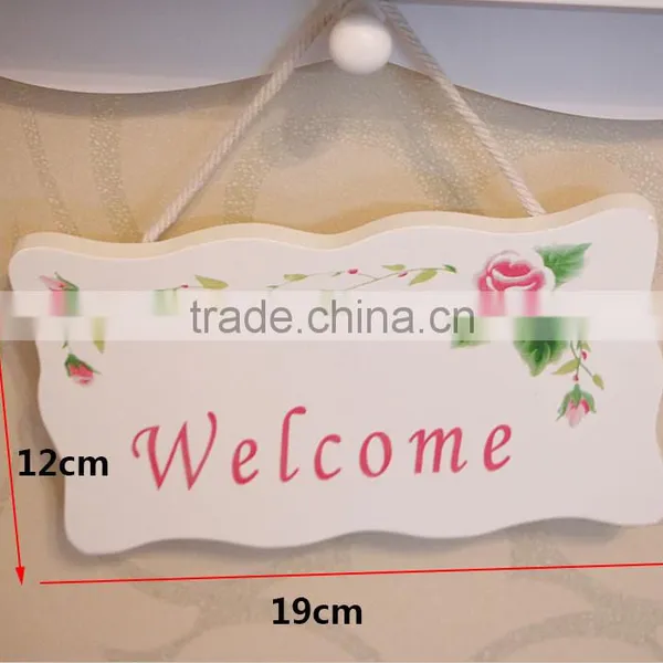 2017 Cheap Decorative Wooden Doorplate Hanging Doorplate Doorplate photo-2
