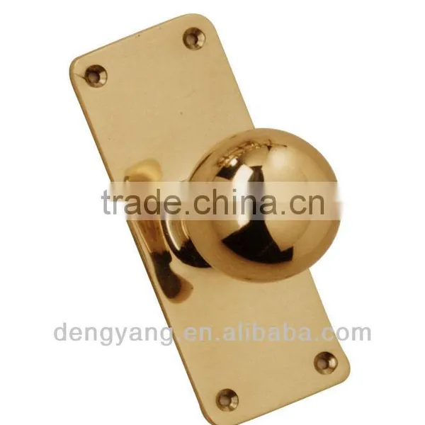 Smooth Brass Door Knob