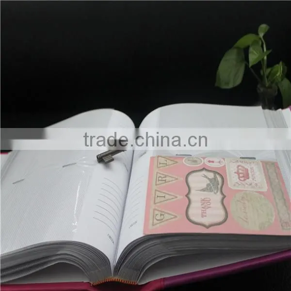 Photo Album Holds 200 Photos,nice Pinky Photo Album, Wedding Souvenir Photo Album photo-4