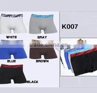 Mens Sexy Boxes/bodyshort OEM Service Spandex Underwear photo-2