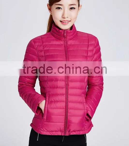 Outdoor Lightweight Ladies Duck Down Jacket photo-3