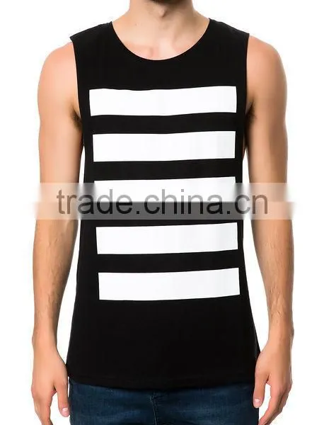 Design Your Logo 100 Cotton Men Tank Top/Custom Tank Top/Tank Top Men photo-2