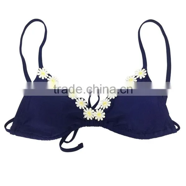 Wholesale Classical Beach Wear Flowers Adorn Glamour Sexy Girls Bikini photo-2
