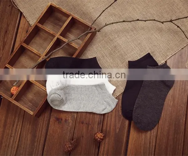 Spring Summer Men Cotton Ankle Socks for Men's Business Casual Solid Colors Short Socks Male Sock Slippers photo-6