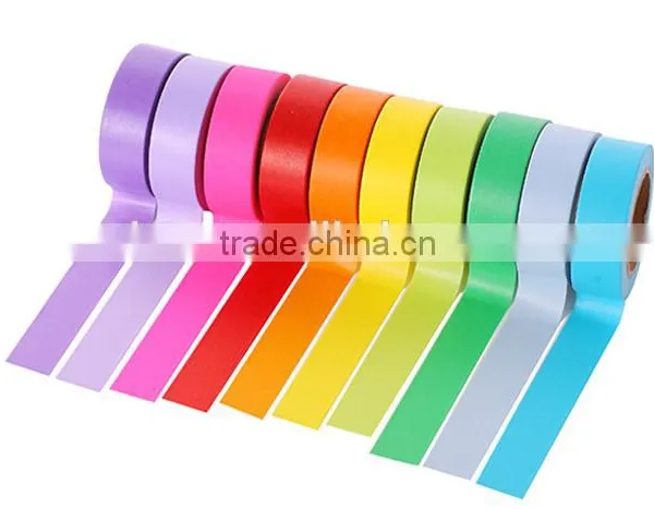 Solid Colorful Washi Deco Planner Tape photo-4