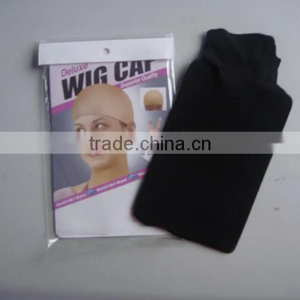 Hot Selling Black Deluxe Adjustable Elastic Wig Cap photo-6