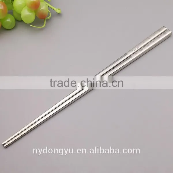 High Quality Stainless Steel 304 Cartoon Spoon Chopsticks/xdy Dragon Bamboo Stainless Steel 304 Chipsticks / Fancy Dinnerware photo-5