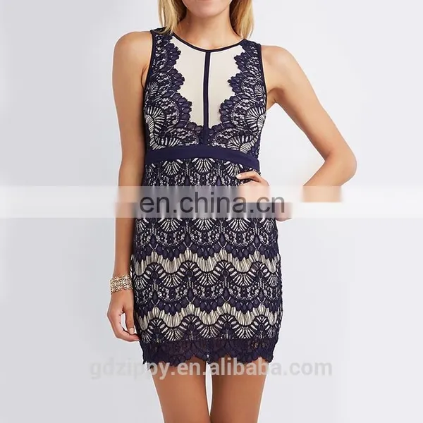 Monochrome Celebrity Bodycon Dress Wholesale photo-2
