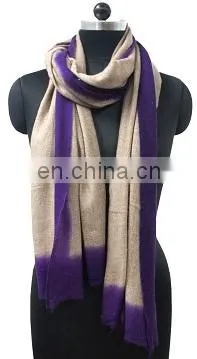 Unisex Woolen Scarf in Ombre Pattern photo-3