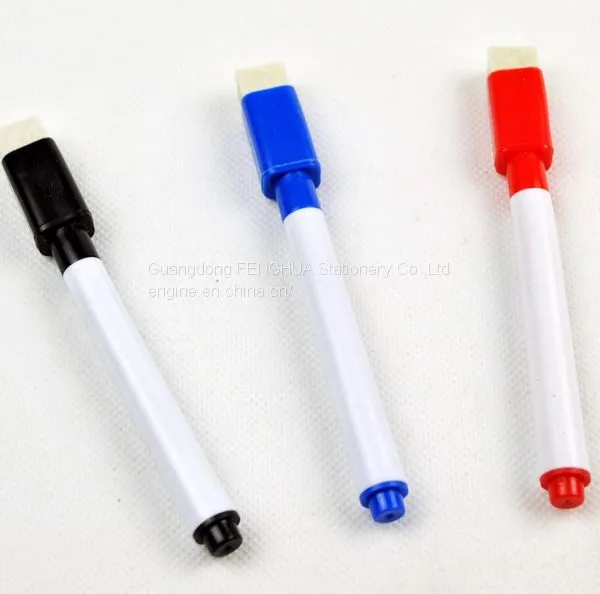 Cheap Magnetic Whiteboard Marker Pen With an Eraser photo-3