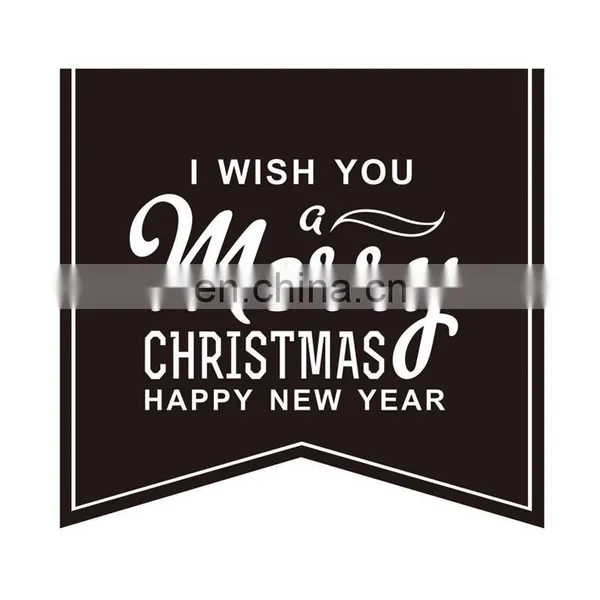 Christmas Decoration Removable Car Wall Stickers for Window and Room photo-2