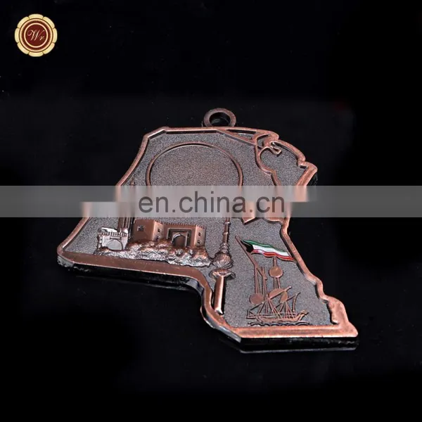 Wr Promotion Crafts Rare Bronze Polygon Medals Collectible Metal Award Medal for Athlete