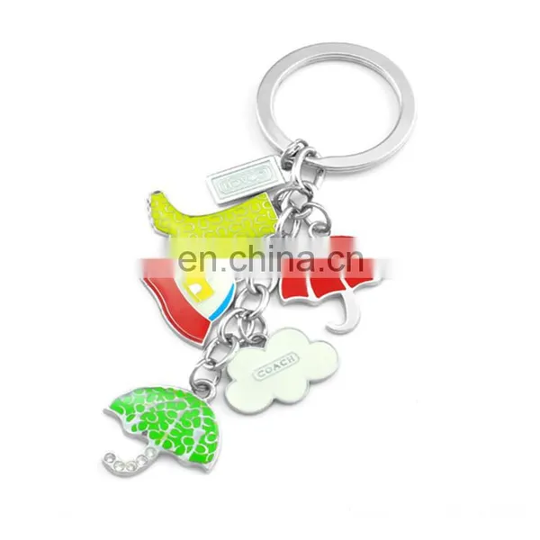 Professional Production Superior Quality Aries Keychain Rhinestone Wristlet Tassel House Animal Shaped Keyrings photo-4
