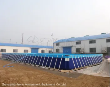 2018 PVC Pool Type Rectangular Above Ground 1M Metal Steel Frame Swimming Pool For Sale