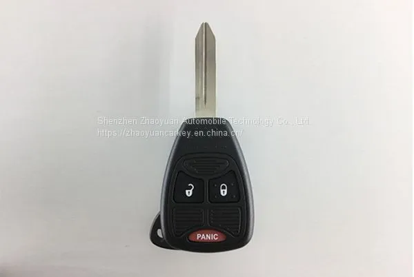 3 Buttons Chrysler Dodge Remote Control Metal Key