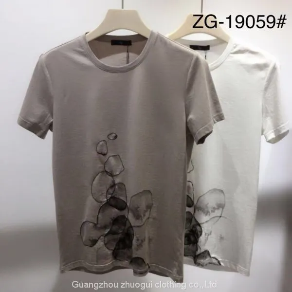 Men’s Fashion Design New Style T-shirt Clothing From Factory2019 Fashion Style Sink Cotton T-shirt
