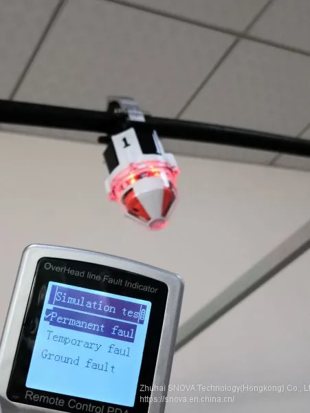 Overhead Power Line Fault Indicator With Three Color Light Display photo-3