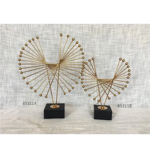 Hot Sale Golden Metal Square Home Decoration photo-3