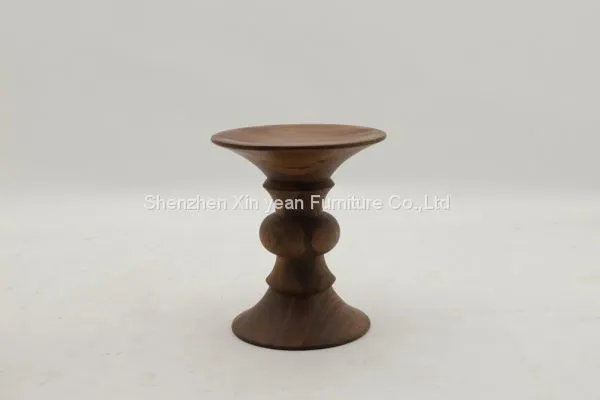 Charles and Ray Eames Stool in Solid Ashwood/solid Walnut Beechwood Wishbone Marla Counter Stool photo-4