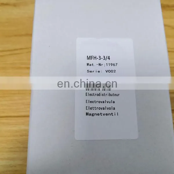 Germany Solenoid Valve MFH-3-3/4 11967 photo-5