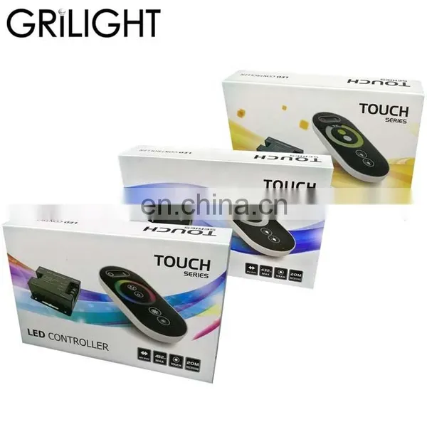 RF Touch Panel Remote 3 Channels 3ch RGB Led Controller photo-6