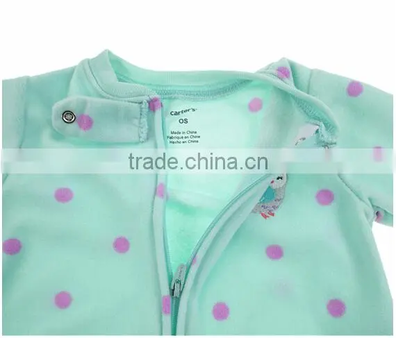 Lovely Blue Design Cotton Baby Sleeping Bag Wholesale, Knitting Pattern Baby Sleeping Bag photo-3