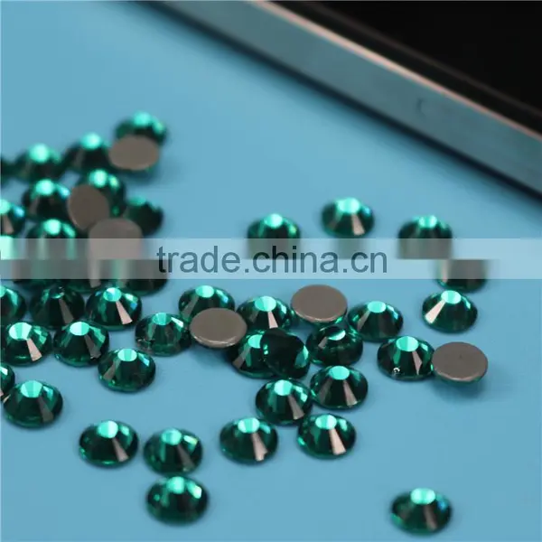 Top Quality Wholesale Blue Zircon Flatback Hotfix Crystal Strass for Dresses photo-4