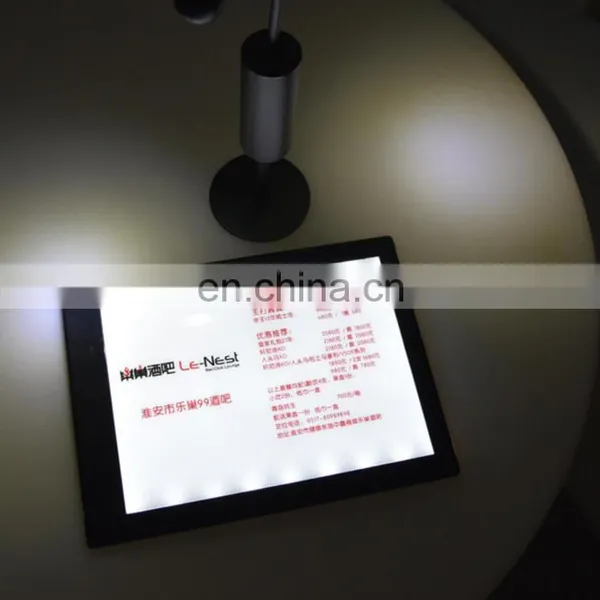 Caja Luz Led a3 Menu photo-5