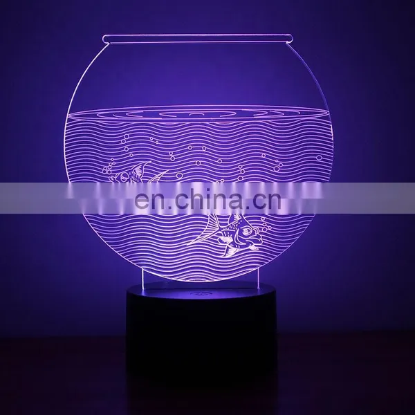 Manufacture USB/battery/remote 3d Acrylic Lamp Football 3d Illusion Lamp for Kids photo-2