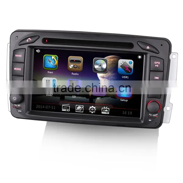 Erisin ES7063B 1 Din 7 Inch Bluetooth Car Radio GPS for Mercedes G-Class W463 photo-2
