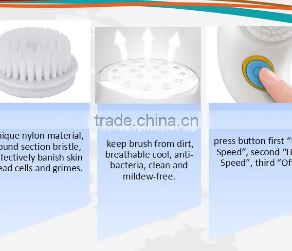 Zlime ZL-S1329 Electric Sonic Facial Cleansing Brush Quality Choice photo-4