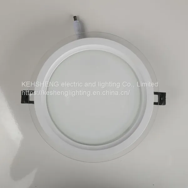 SMD Glass Recessed Cob 5w 7w 12w 18w 25w 30w Glass Led Panel Light