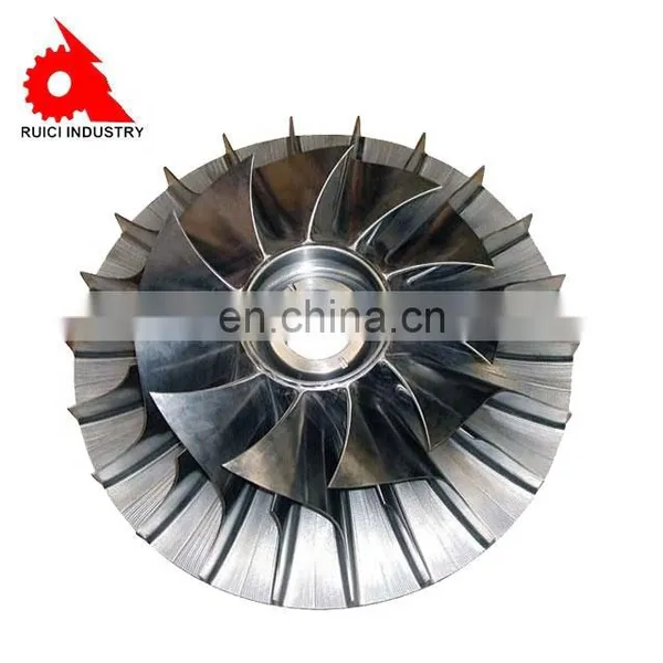 Investment Casting Supplier Aluminum Centrifugal Pump Impeller Parts photo-5