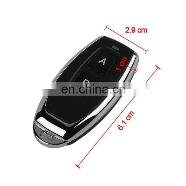 Min Size 433MHZ EV1527 Learning Code 2 Button Wireless Remote Control photo-2