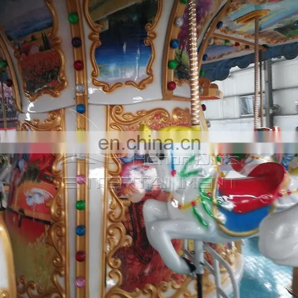 Attractive Games Funfair Outdoor Kids Playground Carousel Ride for Sale photo-5
