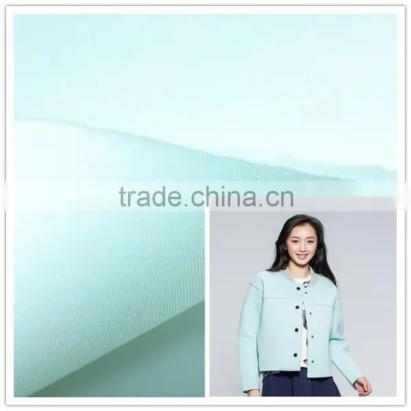 Knit Polyester Solid Dyed Scuba Fabric for Shoes Coat Sportswear photo-5