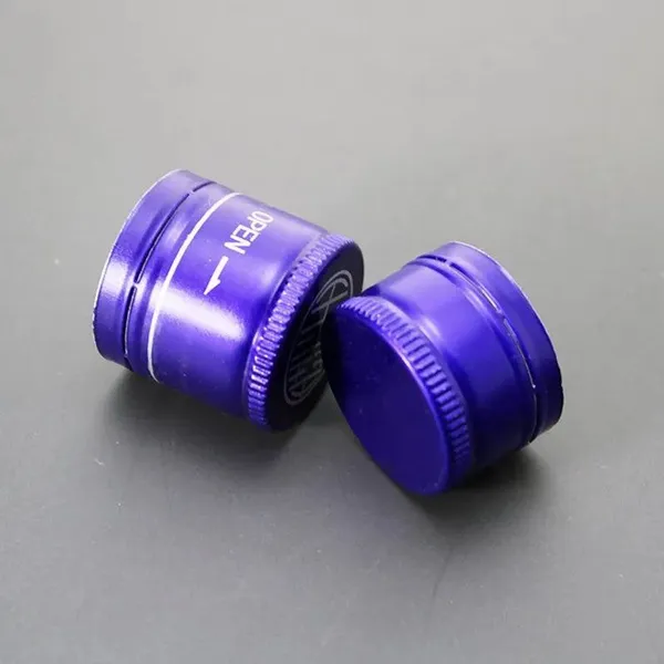 18mm, 28mm, 30mm, 31.5mm, 33mm Tamper-Evident Aluminum ROPP Caps for Spirits Bottles photo-3