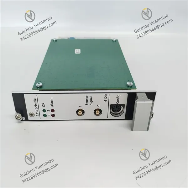Emerson A6120 9199-00002 Relative Vibration Monitor photo-2