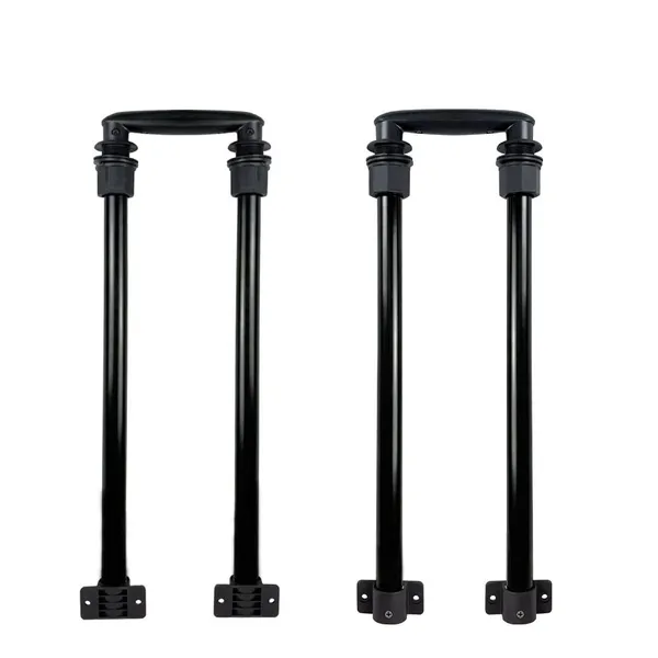 Customized Wholesale Pull Rod Accessories Instrument Telescopic Pull Rod Two Section Pull Rod Aluminum Alloy