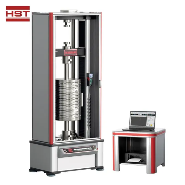 HST-EGD20 Computer Control High and Low Temperature Load Capacity 20KN Electromechanical Testing Machine photo-3