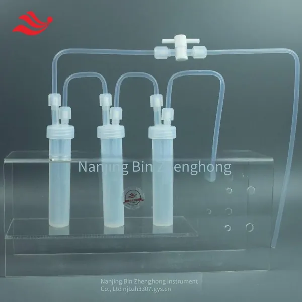 60ml Pfa Gas Purge Bottle, Hydrogen Absorption Bottle, Anti-corrosion Reaction Tank, One-piece Molding, 1/4 Fitting With Good Sealing photo-5